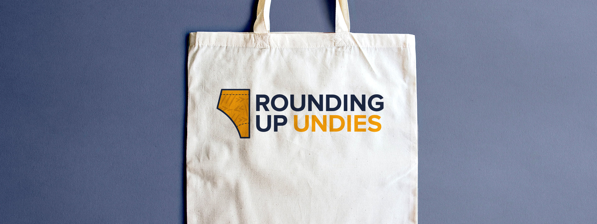 Rounding Up Undies logo design